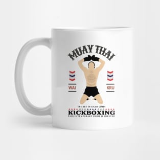 Vintage Muay Thai Wai Kru Mug